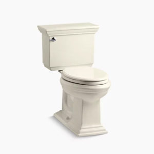 KOHLER Memoirs Stately Comfort Height - 2 Piece, Elongated, Exposed Trapway, Beige
