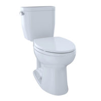 Toilet Review: TOTO Entrada Universal Height - 2 Piece, Elongated ...